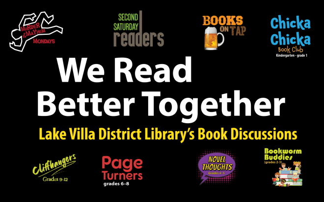 We read better together book discussions at lake villa