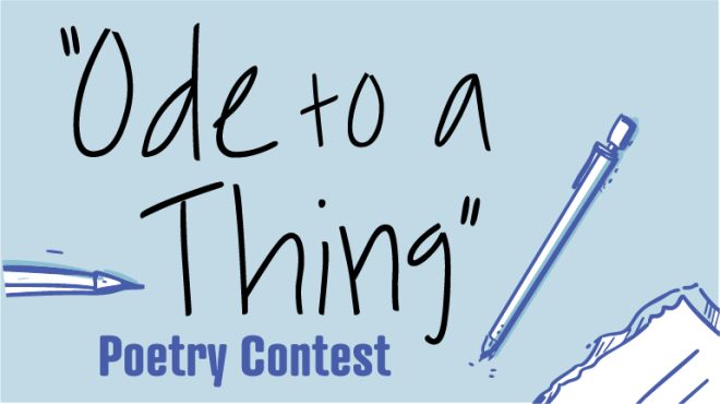 Ode to A Thing Poetry Contest