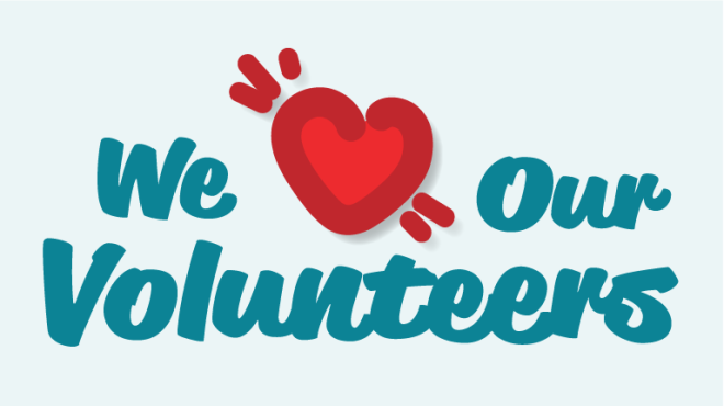 We love our volunteers