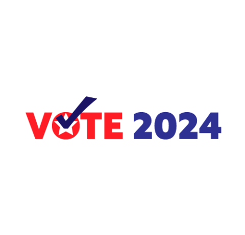 red vote, blue 2024